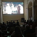 バチカンで上映された映画「長崎 閃光の影で」=10月31日(共同)