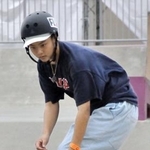 ストリート女子予選を首位通過した松本雪聖=ライブドア・アーバンスポーツパーク