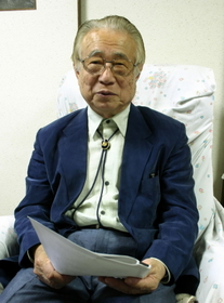 関西大名誉教授 亀井利明さん 関西大名誉教授 亀井利明さん