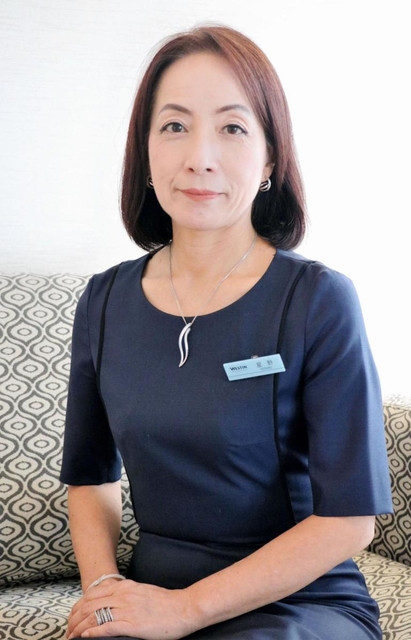 ウェスティンホテル淡路の星野美奈子総支配人=淡路市夢舞台