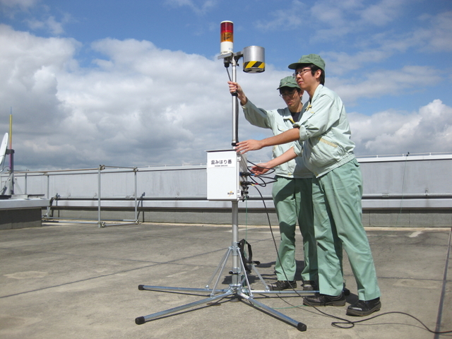 人のいのちを守る雷ミハリ番