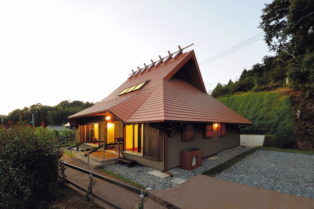 蘇生した古民家