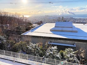 雪が積もった朝 雪が積もった朝