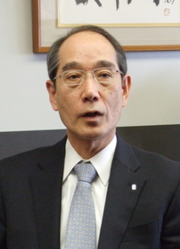 古野電気社長 古野幸男さん 古野電気社長 古野幸男さん