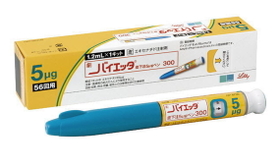 GLP-1受容体作動薬の一つ「エキセナチド」(商品名バイエッタ、日本イーライリリー提供)。患者が自分で注射する
GLP-1受容体作動薬の一つ「エキセナチド」(商品名バイエッタ、日本イーライリリー提供)。患者が自分で注射する