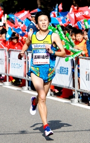 男子で日本人トップの2位に入った高柳祐也(撮影・辰巳直之) 男子で日本人トップの2位に入った高柳祐也(撮影・辰巳直之)