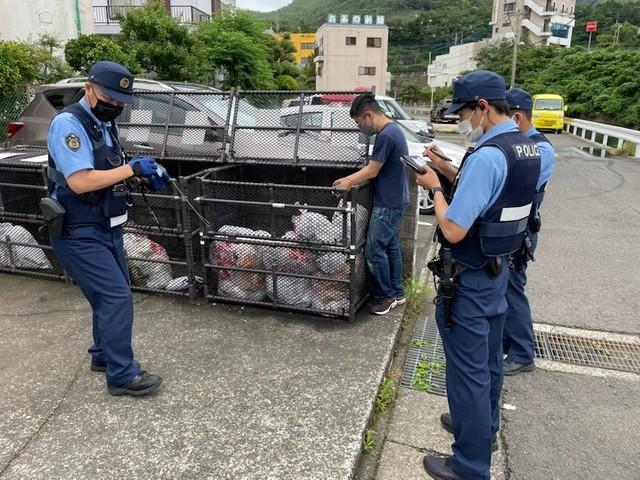 証拠・現場を保全するため、警察官が駆け付けるまで一切触ってはいけないという(浦川さん提供)