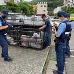 証拠・現場を保全するため、警察官が駆け付けるまで一切触ってはいけないという(浦川さん提供)