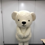 人気マスコットキャラクター「ベア・ドゥ」(AIRDO提供)