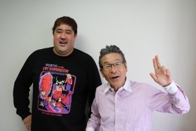 吉本新喜劇ゼネラルマネジャー・間寛平とこけら落とし公演主演・諸見里大介が本音トーク! 吉本新喜劇ゼネラルマネジャー・間寛平とこけら落とし公演主演・諸見里大介が本音トーク!