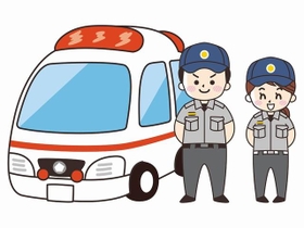 救急隊員と救急車 ※イメージ(shintako/stock.adobe.com) 救急隊員と救急車 ※イメージ(shintako/stock.adobe.com)