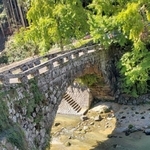 こんなところにハートが!こちらは熊本県美里町の二俣橋(株式会社ゼンリン提供)