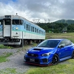 クハ115-1106と愛車のツーショット(利根川智史さん提供)