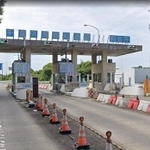 千葉外房有料道路の料金所 (C) Google ストリートビュー