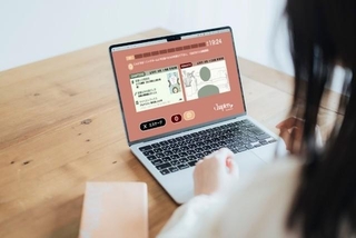 チャプターズのビデオチャット「アペロ」の画面…アペロの名前の由来はフランス語「アペリティフ(食前酒)」から