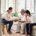 介護に悩みを抱える人は年々増えています※画像はイメージです(Nattakorn/stock.adobe.com/)