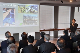 脱炭素社会を実現するための技術などが紹介されたシンポジウム=いずれも神戸市中央区加納町4、アンカー神戸 脱炭素社会を実現するための技術などが紹介されたシンポジウム=いずれも神戸市中央区加納町4、アンカー神戸