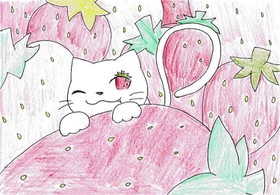 イラスト 県立西宮高校1年 松浦巴里 イラスト 県立西宮高校1年 松浦巴里