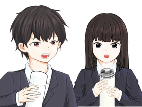 イラスト 香寺高校1年 楠田華那 イラスト 香寺高校1年 楠田華那