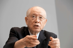 野依良治さん=東京都内(撮影・堀内翔) 野依良治さん=東京都内(撮影・堀内翔)