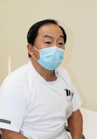 透析患者の新型コロナ対策を語る県透析医会の石井洋治会長=姫路市坊主町 透析患者の新型コロナ対策を語る県透析医会の石井洋治会長=姫路市坊主町