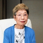 戦争体験を語る上村孝子さん=西宮市内