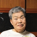 戦中の暮らしを振り返る松本由子さん=朝来市