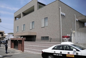 神戸山口組の本拠地施設、俠友会の事務所=淡路市志筑 神戸山口組の本拠地施設、俠友会の事務所=淡路市志筑