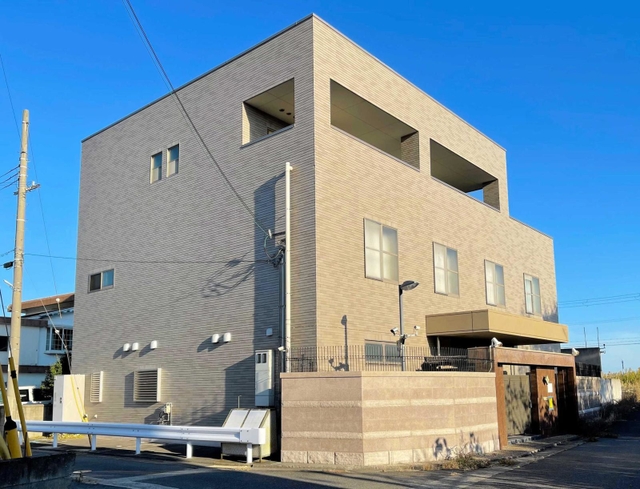 神戸山口組の本拠地として使用されていた俠友会事務所=淡路市志筑