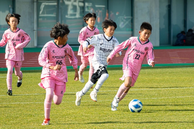 アミティエ クラブチーム サッカージャージ 地域育成5-6年生・TRM】 vs愛知日進SC 本日は近くでいつも活動し