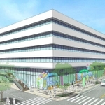明石市役所新庁舎の完成予想図