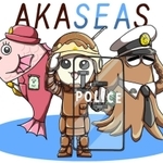 明石署のマスコット「ＡＫＡＳＥＡＳ（アカシーズ）」