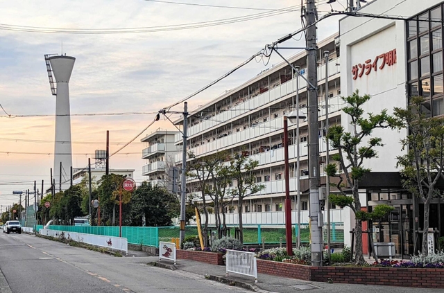 ＪＲ西日本が分譲マンションを建てる一帯＝明石市西明石南町３