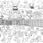 蓬莱さんがデザインした全体図