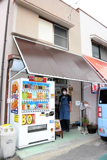 店の外観＝明石市魚住町西岡