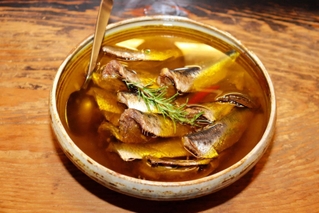 自家製オイルサーディン