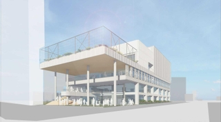 西明石地域交流センター（仮称）の外観イメージ（明石市提供）