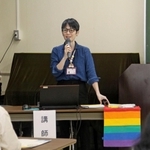 「性差よりも個人差を大事にしてほしい」と話す増原裕子さん＝明石市田町２