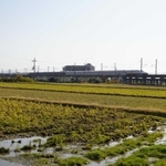 新幹線車両基地の整備が計画されていた農地＝明石市魚住町長坂寺