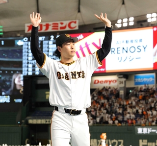 明石出身の巨人・山崎投手の活躍、地元から声援 開幕連続無失点