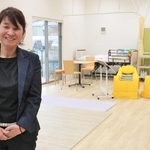 事業所開設への思いを語る岸元知加子さん＝明石市大久保町西脇