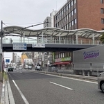 「うおんたな歩道橋」の愛称提案があった明石錦江歩道橋＝明石市大明石町１