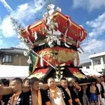 和坂で使われている「一丁マカセ」の布団太鼓＝明石市和坂（明石の布団太鼓プロジェクト提供）