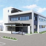 建設される上下水道庁舎のイメージ図（明石市提供）