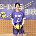 ＪＯＣジュニアオリンピックカップに県代表として出場する中村悠人さん＝明石市西朝霧丘