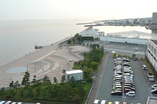 再開発が計画されている明石港東外港地区＝明石市中崎１