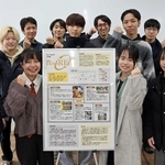 「教科書リユースレンタル」の活動で、最優秀に選ばれたチーム＝明石高専