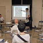 スマートインターチェンジの計画について話し合われた説明会＝明石市大久保町大窪