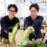 「スイートモーニング」をＰＲするＪＡ兵庫南の職員＝ふぁ～みんＳＨＯＰ魚住