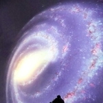 リニューアルされるプラネタリウムと投影される映像のイメージ図＝市立天文科学館（同館提供）